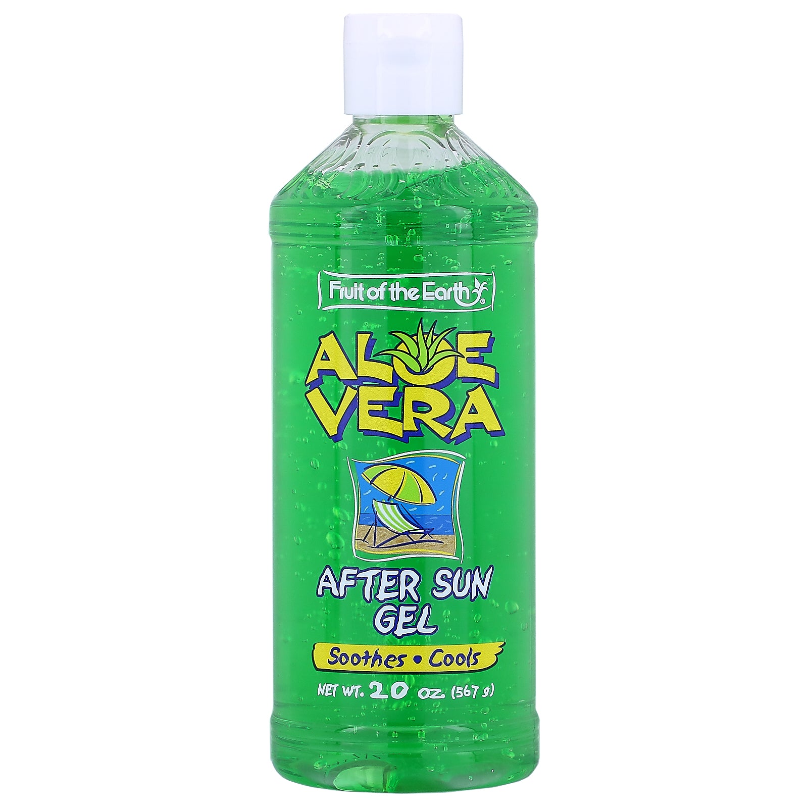 Fruit of the Earth, Aloe Vera, After Sun Gel, 20 oz (567 g)