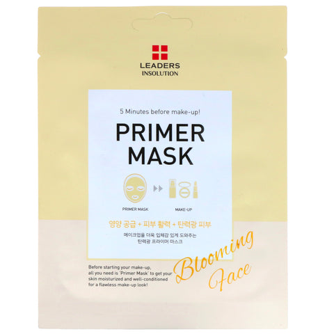 Leaders, Primer Mask, Blooming Face, 1 Sheet, 0.84 fl oz (25 ml)