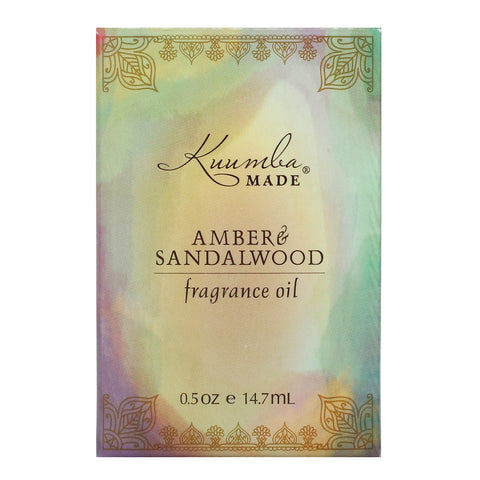 Kuumba Made, Fragrance Oil, Amber & Sandalwood, 0.5 oz (14.7 ml)