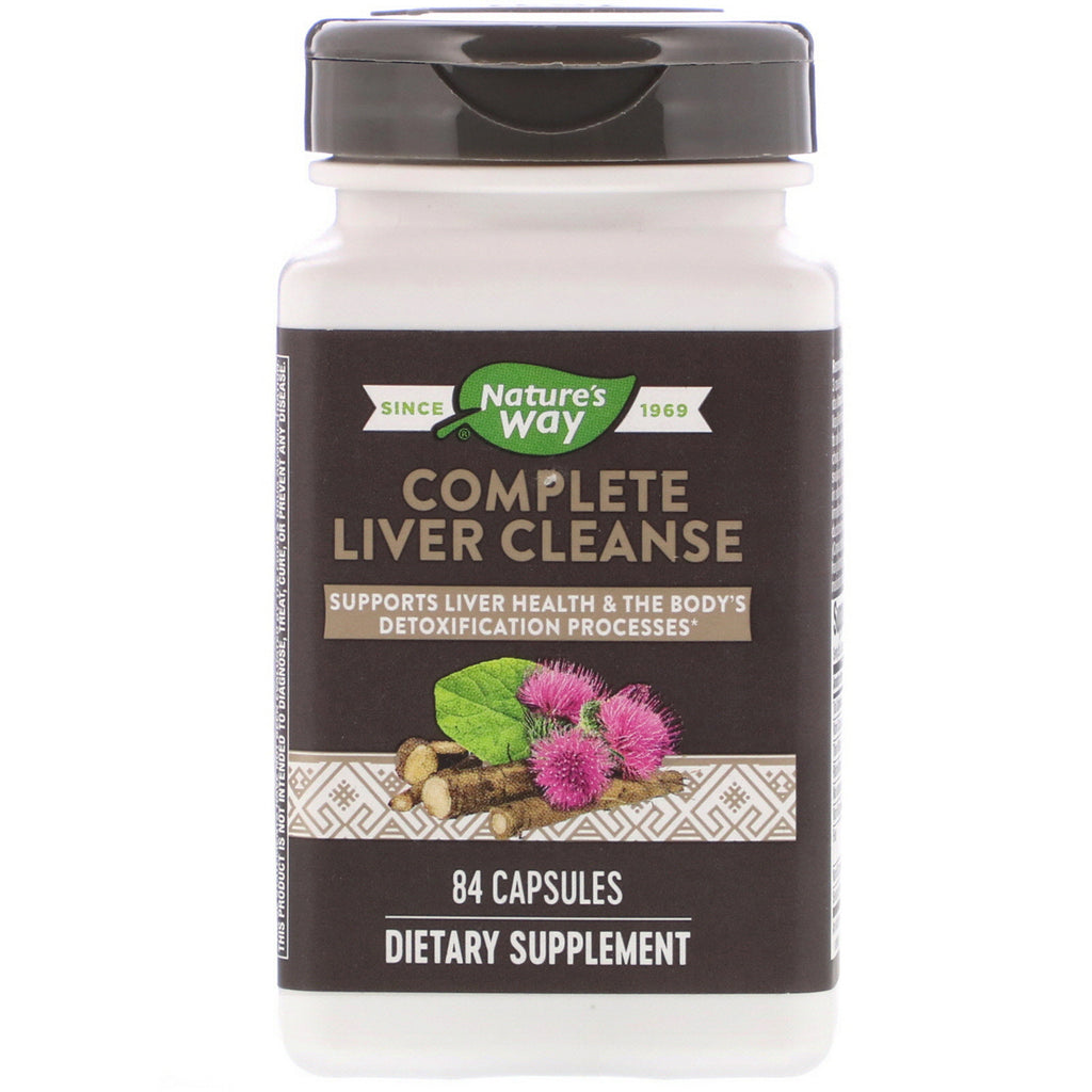 Nature's Way, Complete Liver Cleanse, 84 Capsules