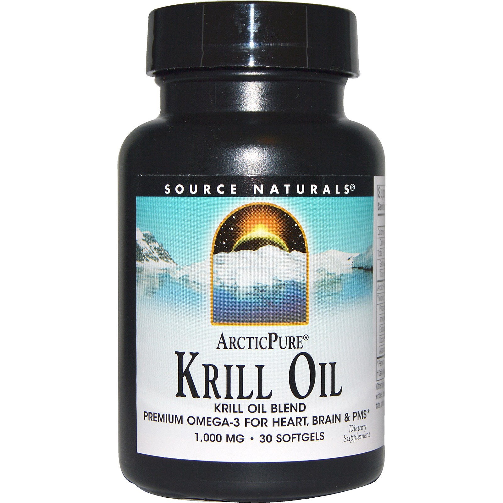 Source Naturals, ArcticPure, Krill Oil, 1,000 mg, 30 Softgels