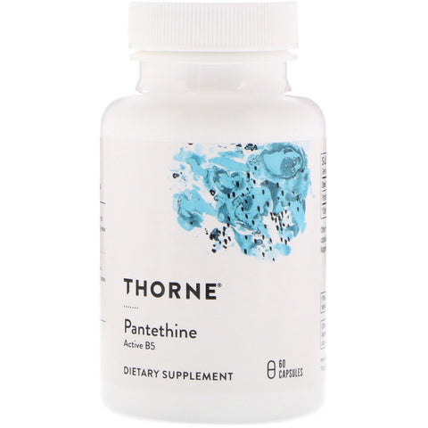 Thorne Research, Pantethine, 60 Capsules