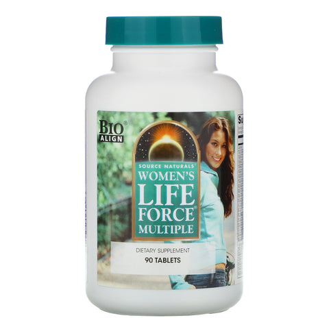 Source Naturals, Women's Life Force Multiple, 90 Tablets