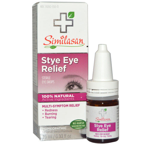 Similasan, Stye Eye Relief, Sterile Eye Drops, 0.33 fl oz (10 ml)
