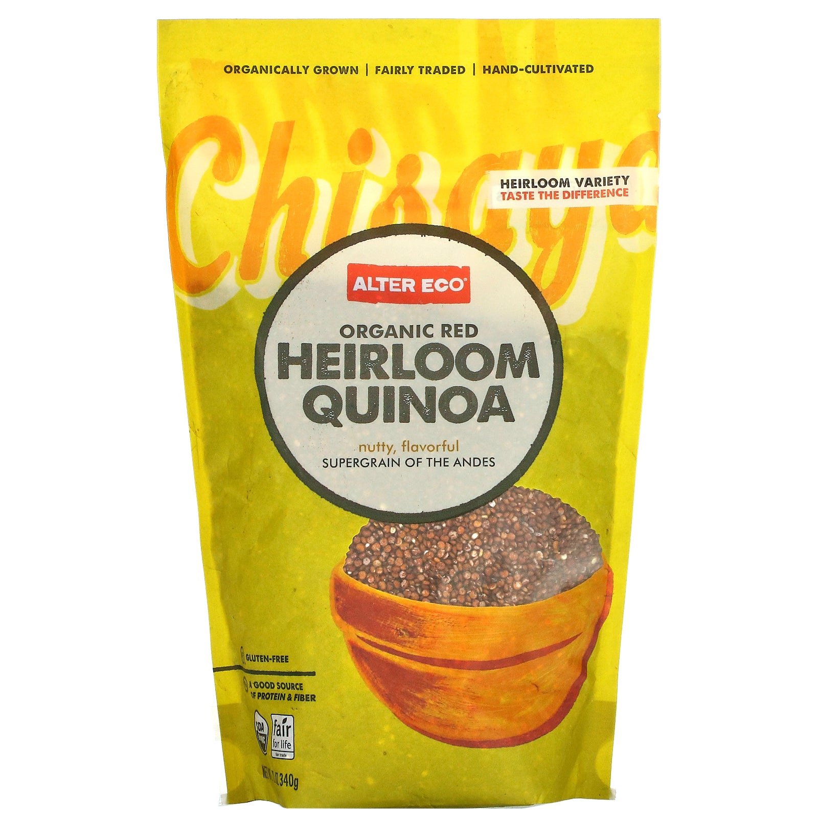 Alter Eco, Organic Red Heirloom Quinoa, 12 oz (340 g)