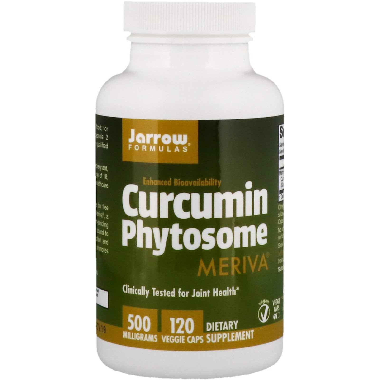 Jarrow Formulas, Curcumin Phytosome, 500 mg, 120 Veggie Caps