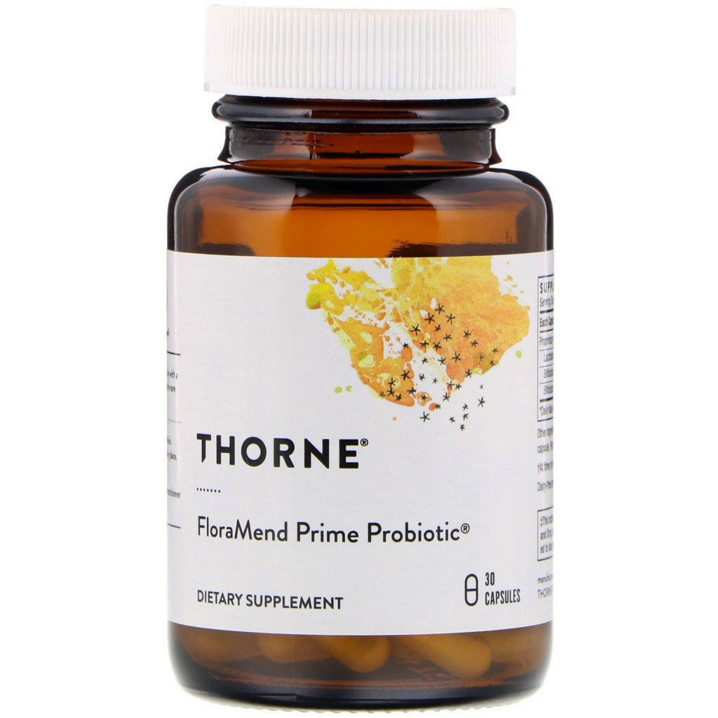 Thorne Research, FloraMend Prime Probiotic, 30 Capsules