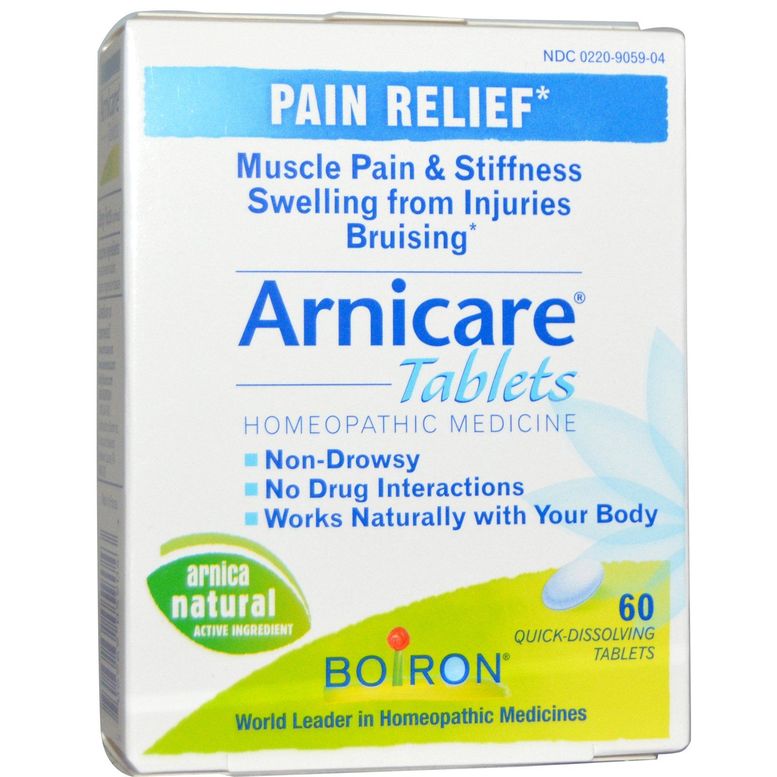 Boiron, Arnicare, Pain Relief, 60 Quick-Dissolving Tablets