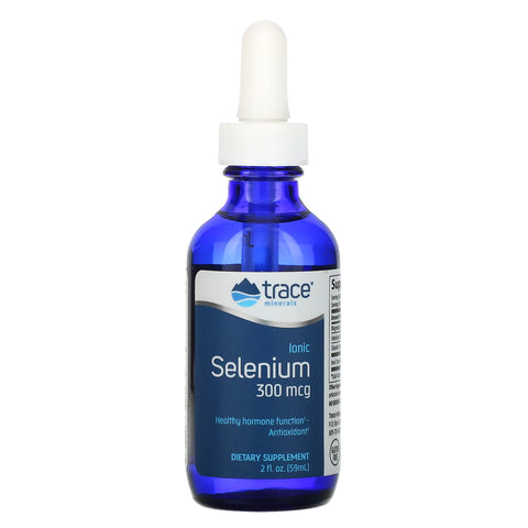 Trace Minerals Research, Ionic Selenium, 300 mcg, 2 fl oz (59 ml)