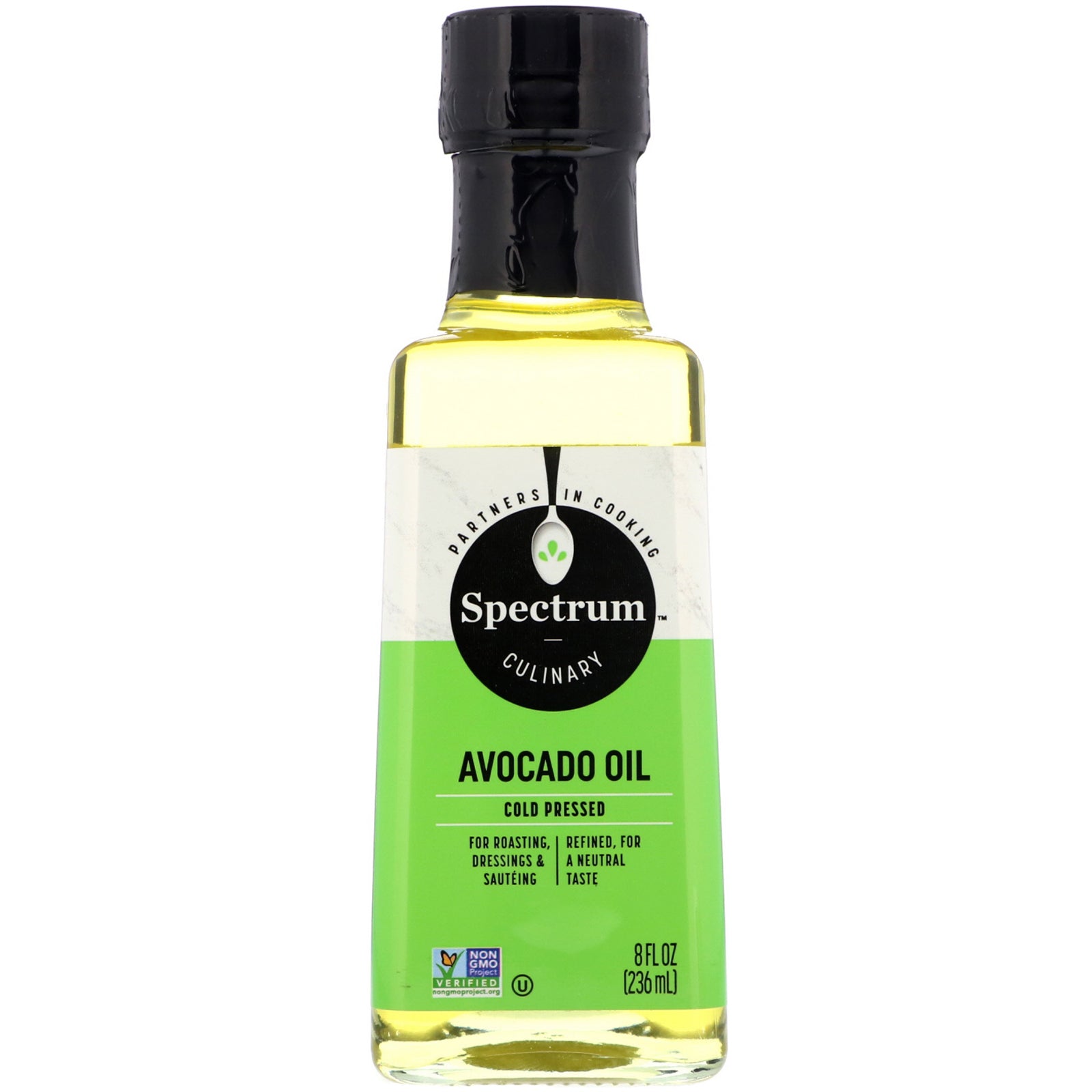 Spectrum Culinary, Avocado Oil, Cold Pressed, 8 fl oz (236 ml)