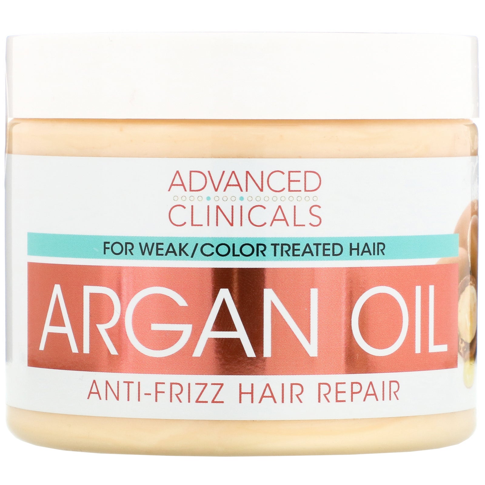 Advanced Clinicals, Argan Oil, Anti-Frizz Hair Repair, 12 fl oz (355 ml)