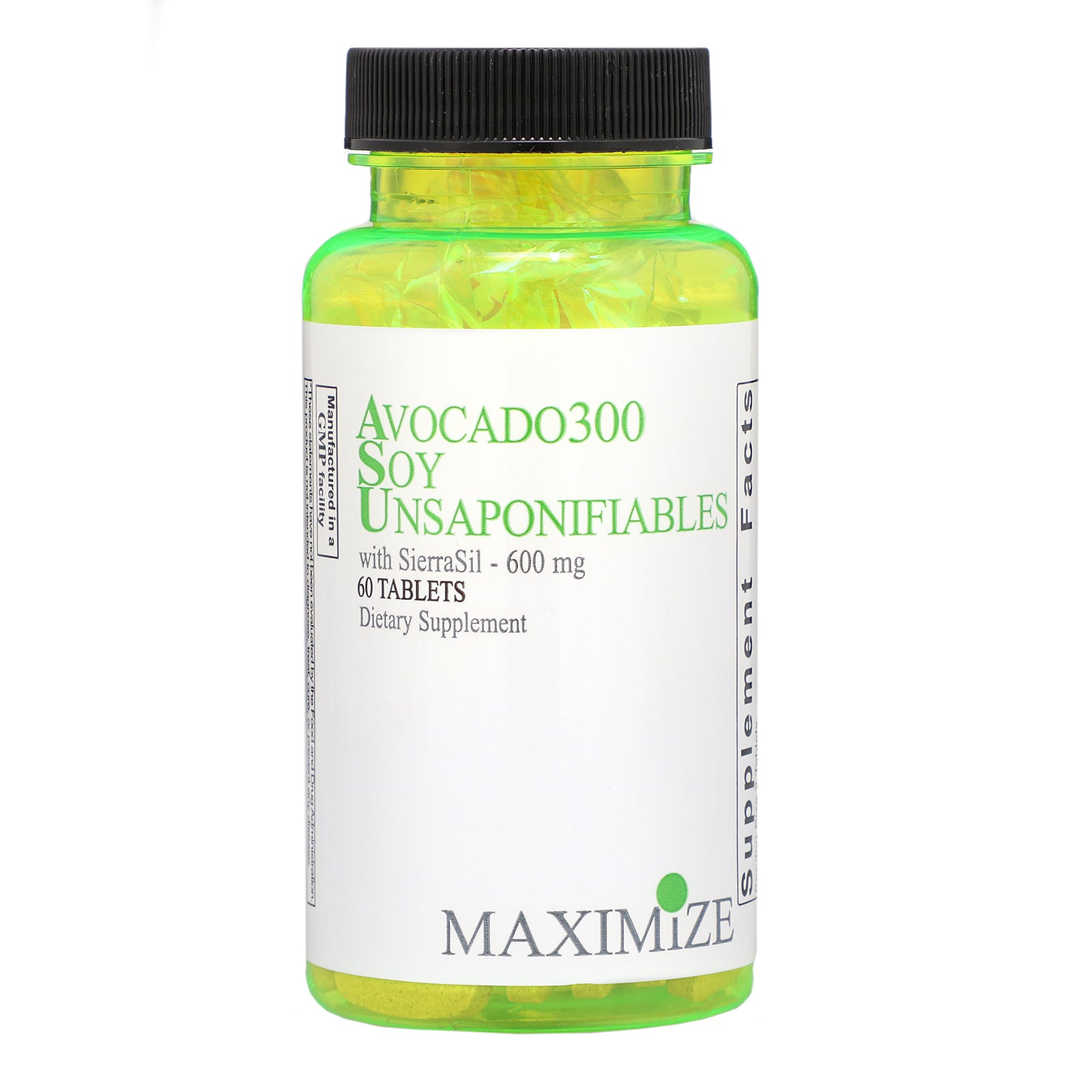 Maximum International, Avocado 300 Soy Unsaponifiables, 600 mg, 60 Tablets