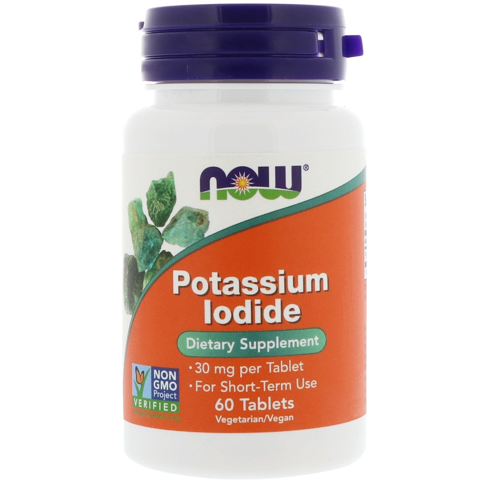 Now Foods, Potassium Iodide, 30 mg, 60 Tablets