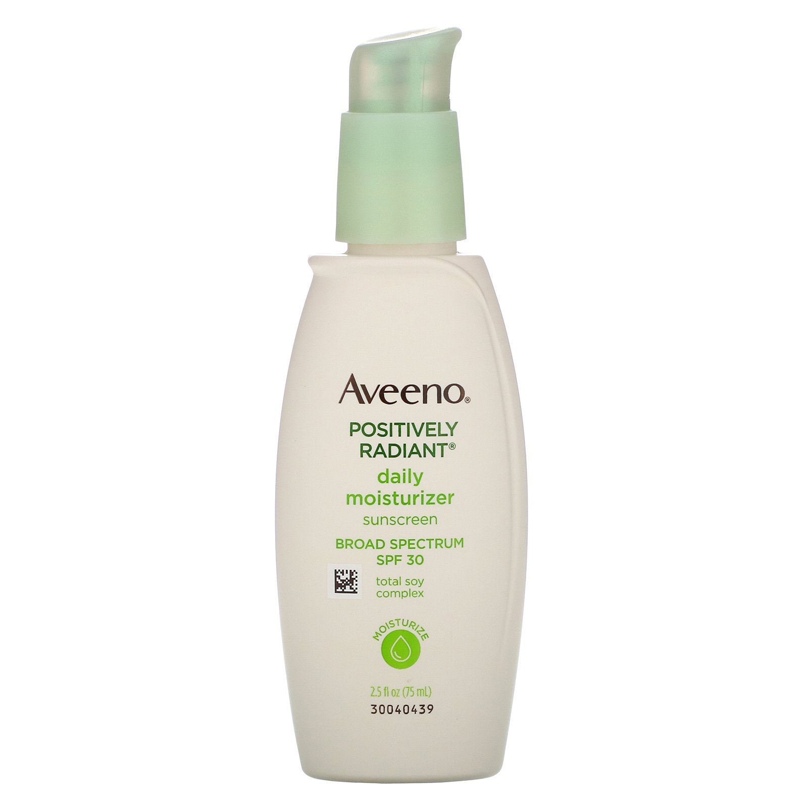 Aveeno, Active Naturals, Positively Radiant, Daily Moisturizer, SPF 30, 2.5 fl oz (75 ml)