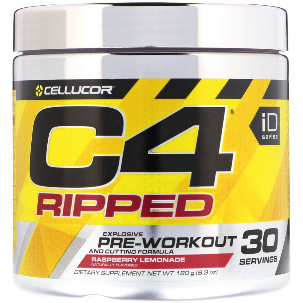 Cellucor, C4 Ripped, Pre-Workout, Raspberry Lemonade, 6.3 oz (180 g)