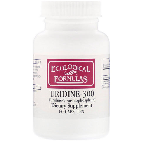 Ecological Formulas, Uridine-300, 60 Capsules