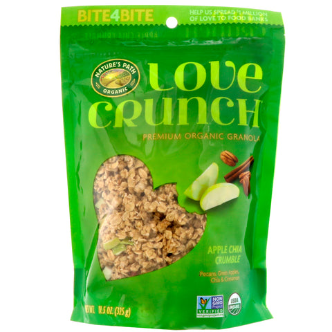 Nature's Path, Love Crunch, Premium Organic Granola, Apple Chia Crumble, 11.5 oz (325 g)