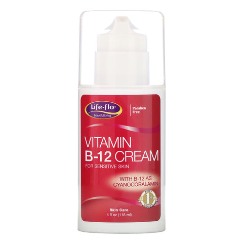 Life-flo, Vitamin B-12 Cream, 4 oz (113.4 g)