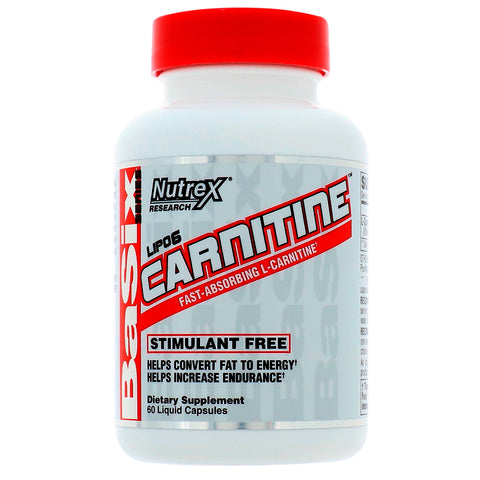 Nutrex Research, LIPO-6 CARNITINE, 60 Liquid Capsules