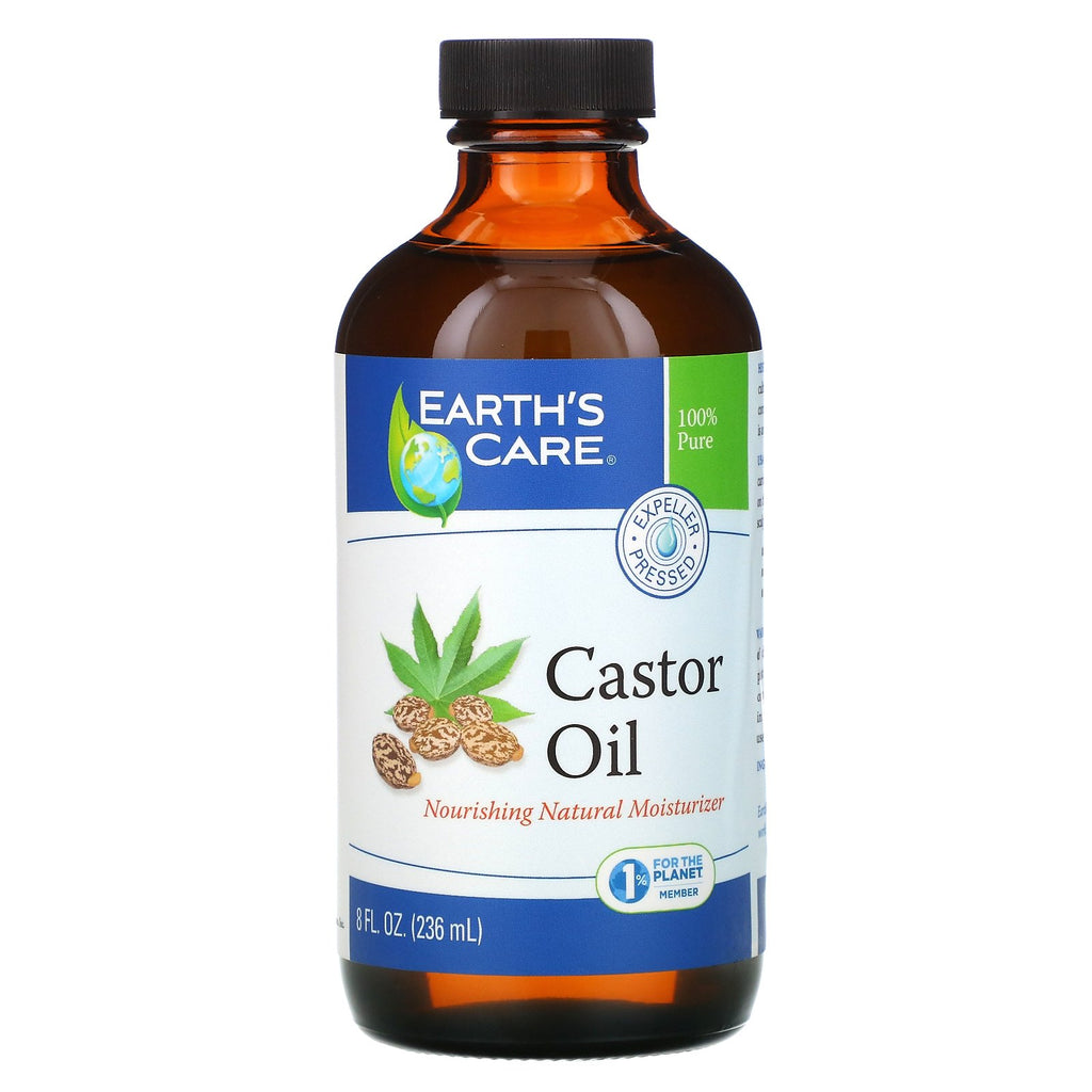 Earth's Care, Castor Oil, 8 fl oz (236 ml)