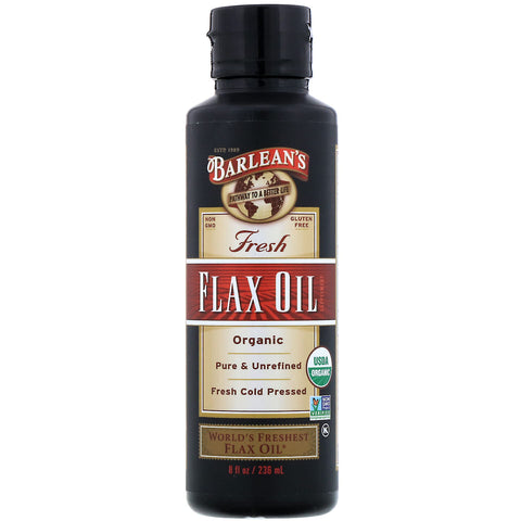 Barlean's, Organic Fresh, Flax Oil, 8 fl oz (236 ml)