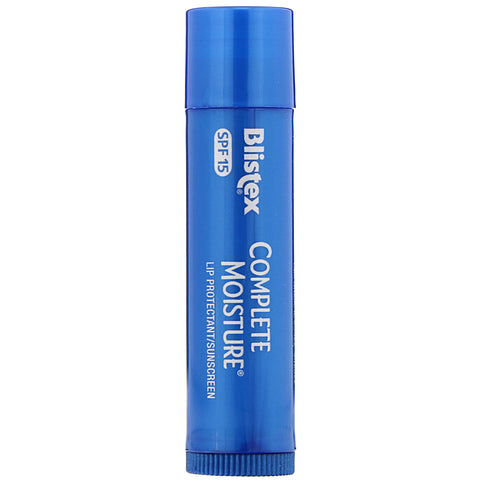 Blistex, Complete Moisture, Lip Protectant/Sunscreen, SPF 15, .15 oz (4.25 g)