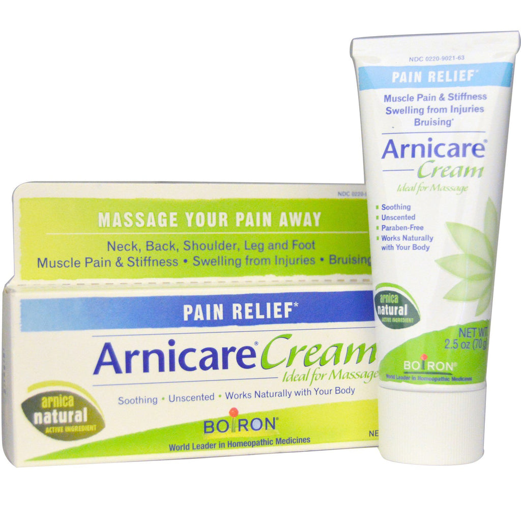 Boiron, Arnicare Cream, Pain Relief, Unscented, 2.5 oz (70 g)