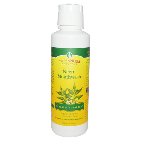 Organix South, TheraNeem Naturals, Herbal Mint Therapé, Neem Mouthwash, 16 fl oz (480 ml)