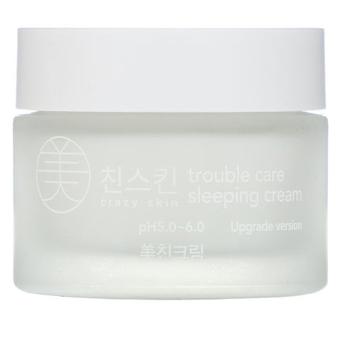 Crazy Skin, Trouble Care Sleeping Cream, 50 g