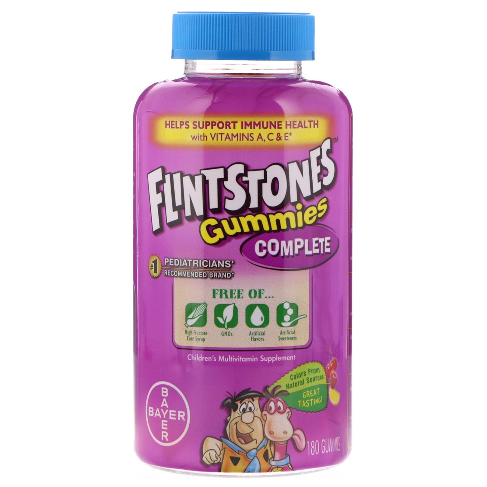 Flintstones, Complete, Children's Multivitamin, 180 Gummies