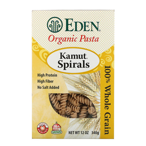 Eden Foods, Organic Pasta, Kamut Spirals, 12 oz (340 g)