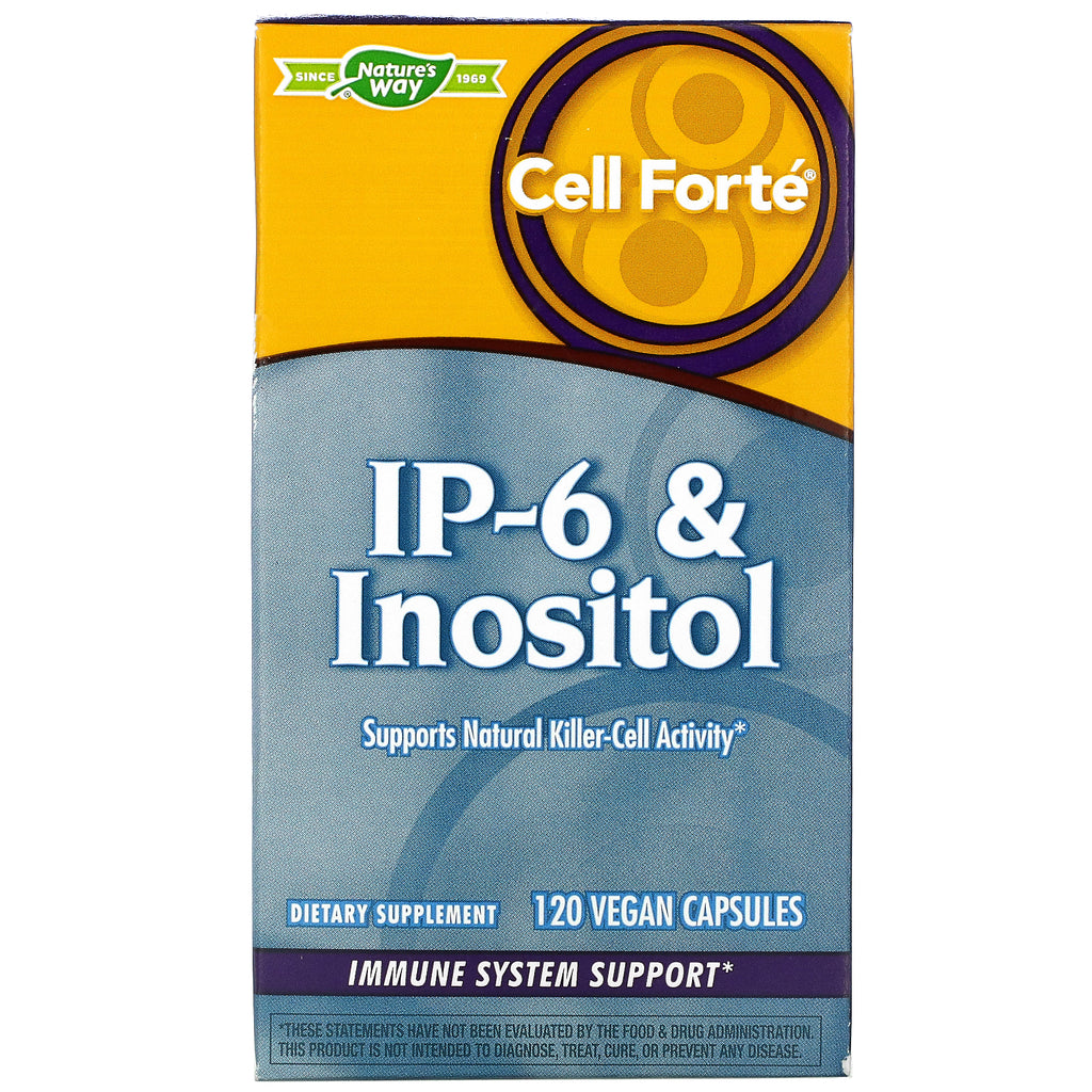 Nature's Way, Cell Forté, IP-6 & Inositol, 120 Vegan Capsules