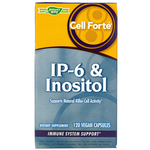 Nature's Way, Cell Forté, IP-6 & Inositol, 120 Vegan Capsules