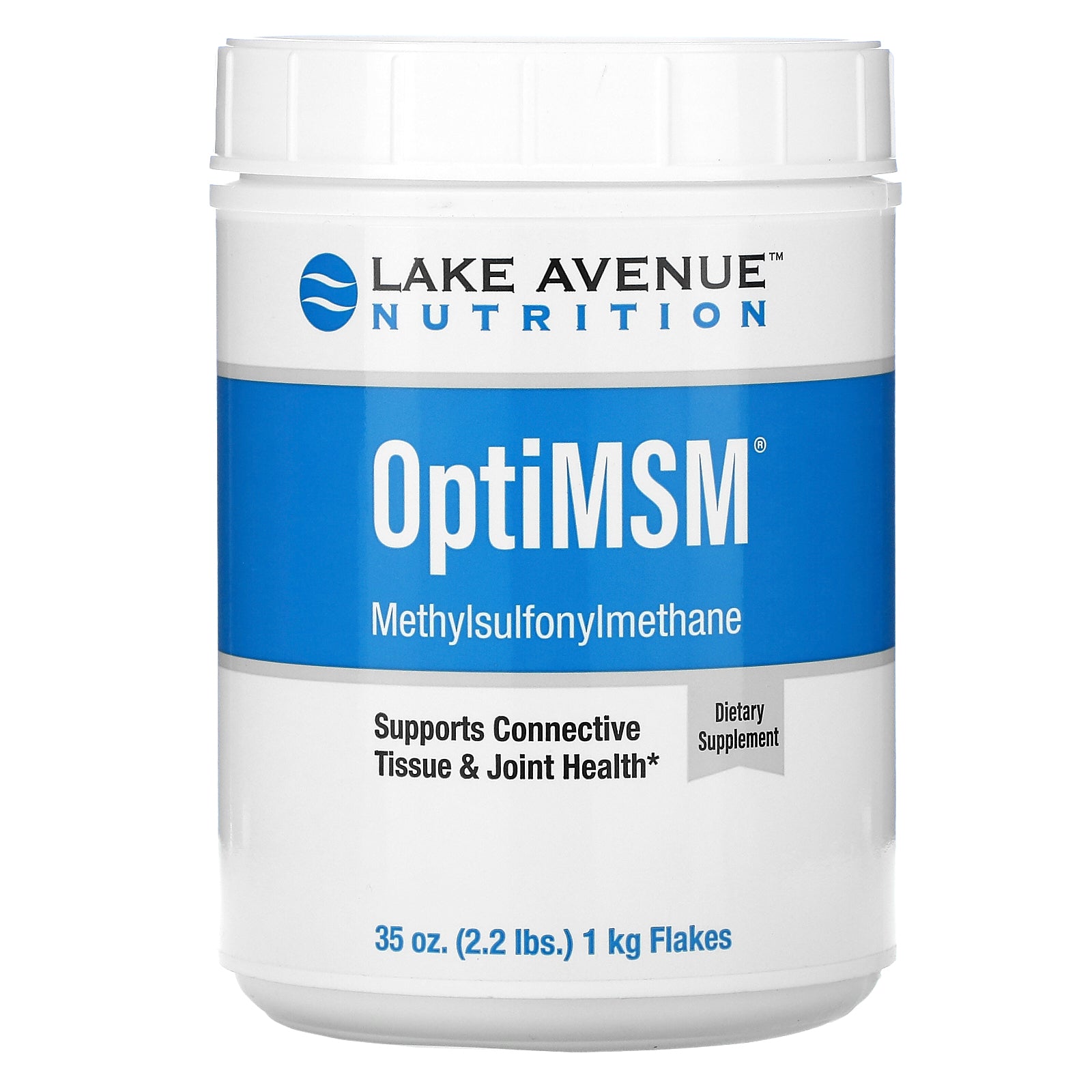 Lake Avenue Nutrition, OptiMSM Flakes, 35 oz (992 g)