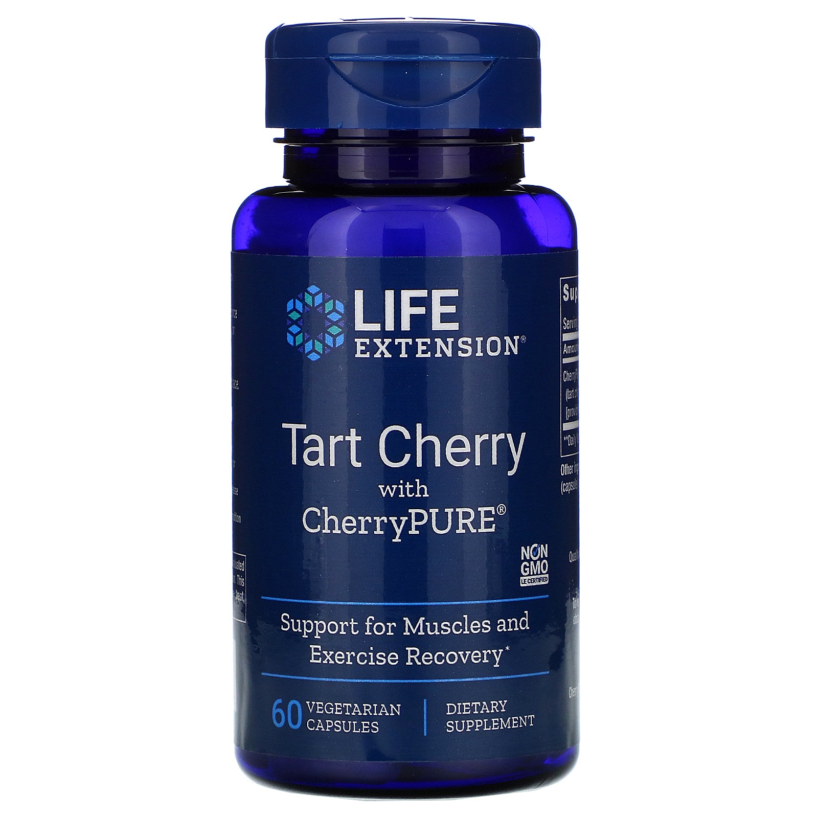 Life Extension, Tart Cherry with CherryPURE, 60 Vegetarian Capsules