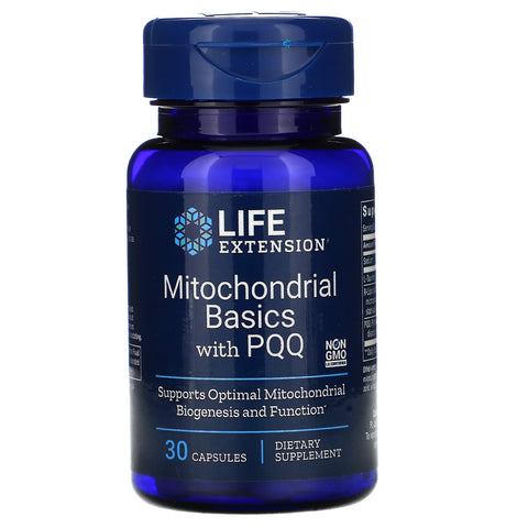 Life Extension, Mitochondrial Basics with PQQ, 30 Capsules