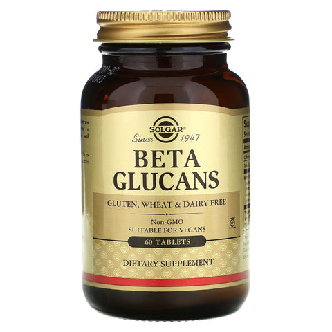 Solgar, Beta Glucans, 60 Tablets