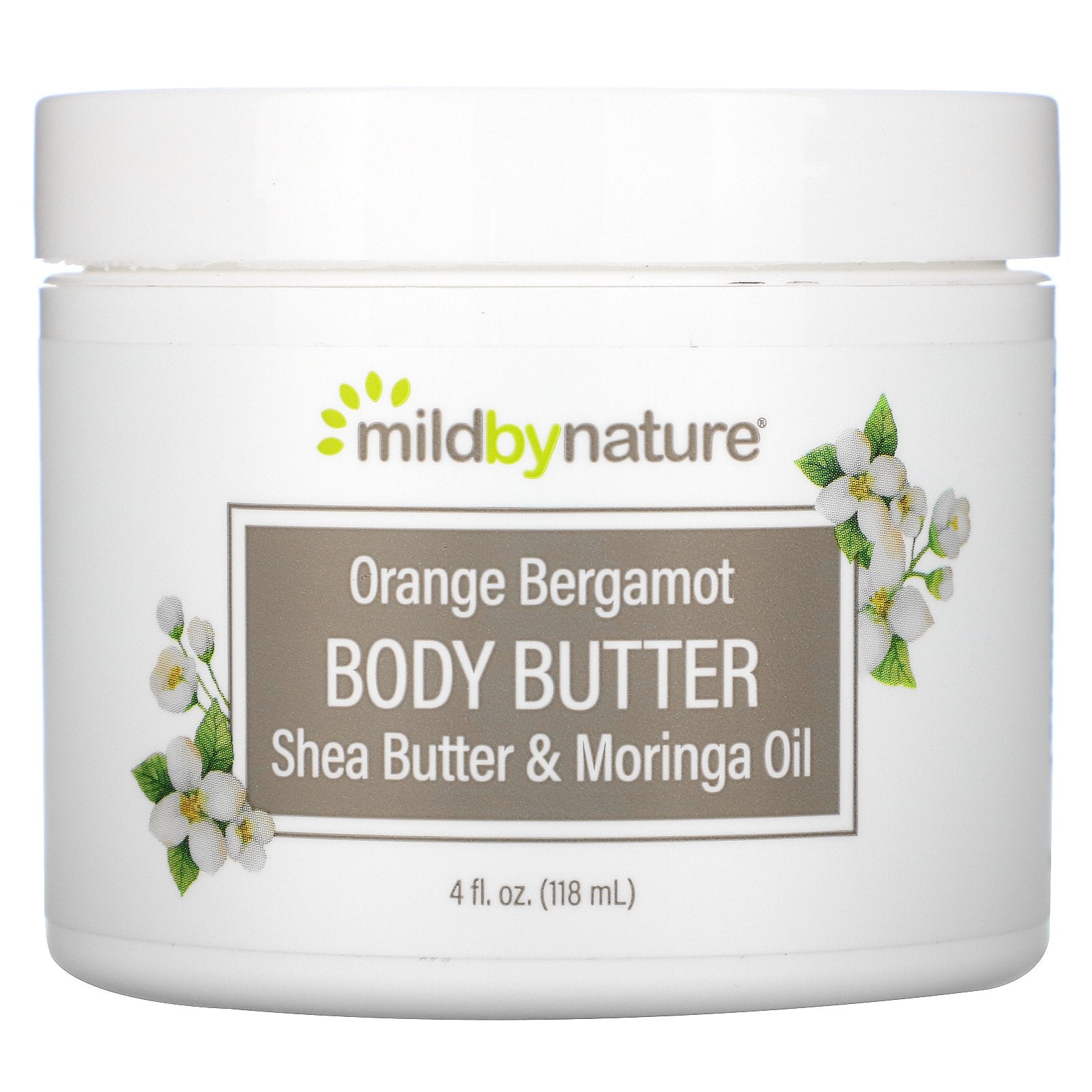 Mild By Nature, Orange Bergamot Body Butter, 4 fl oz (118 ml)