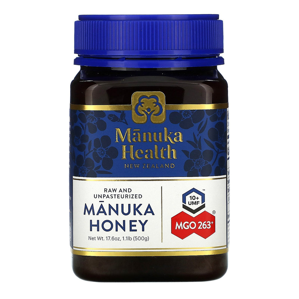 Manuka Health, Manuka Honey, MGO 263+, 1.1 lb (500 g)