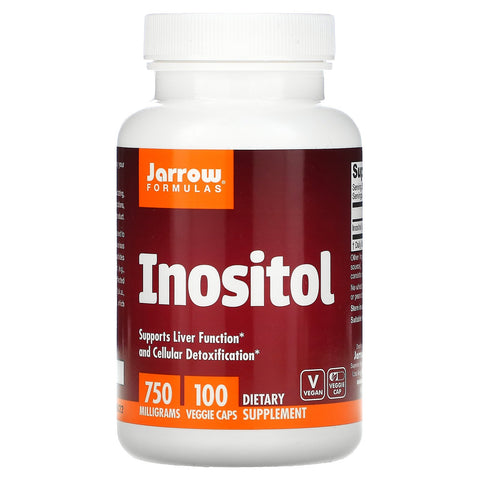 Jarrow Formulas, Inositol, 750 mg, 100 Veggie Caps