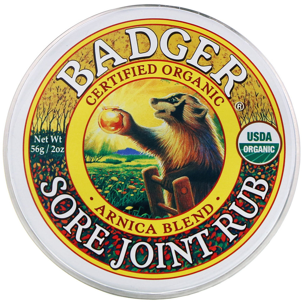 Badger Company, Sore Joint Rub, Arnica Blend, 2 oz (56 g)