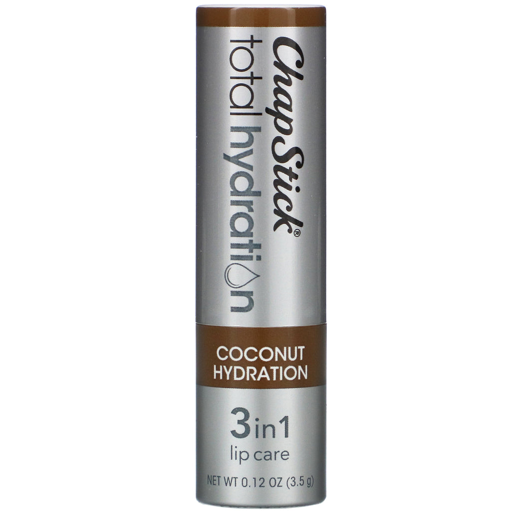 Chapstick, Total Hydration, 3 in 1 Lip Care, Coconut Hydration, 0.12 oz (3.5 g)