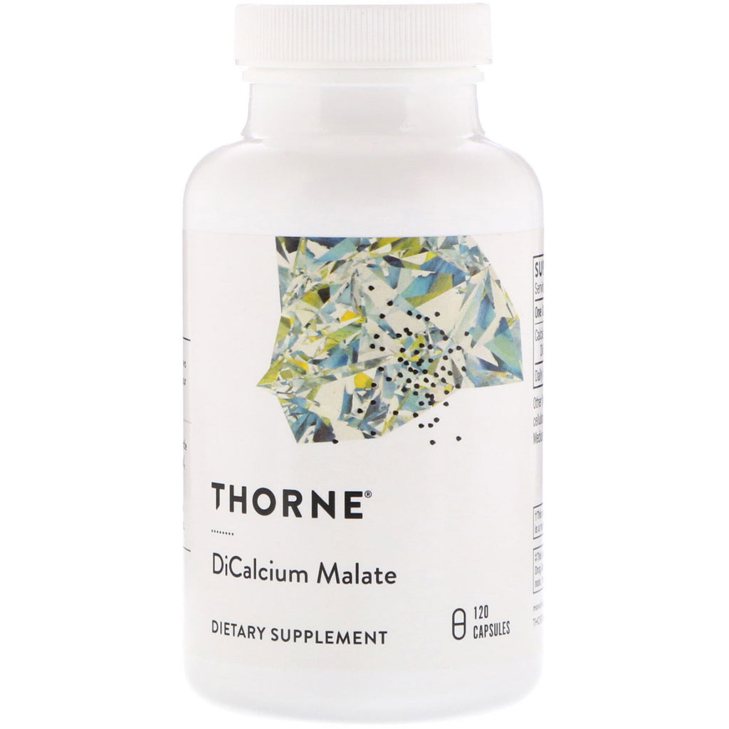 Thorne Research, Dicalcium Malate, 120 Capsules