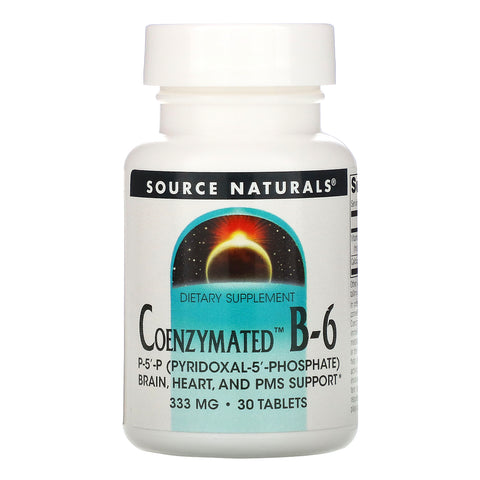 Source Naturals, Coenzymated B-6, 333 mg, 30 Tablets