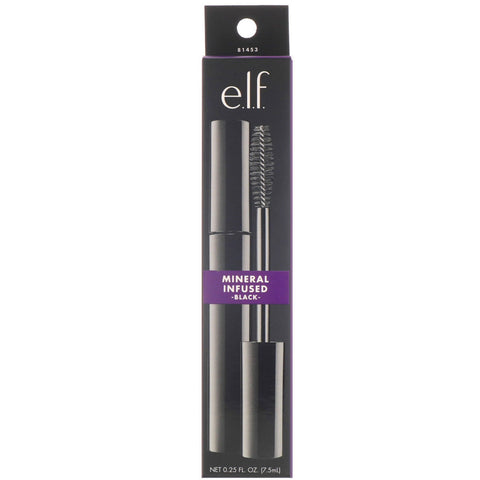 E.L.F., Mineral Infused Mascara, Black, 0.25 fl oz (7.5 ml)