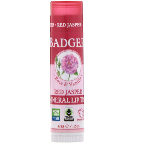 Badger Company, Mineral Lip Tint, Red Jasper, .15 oz (4.2 g)