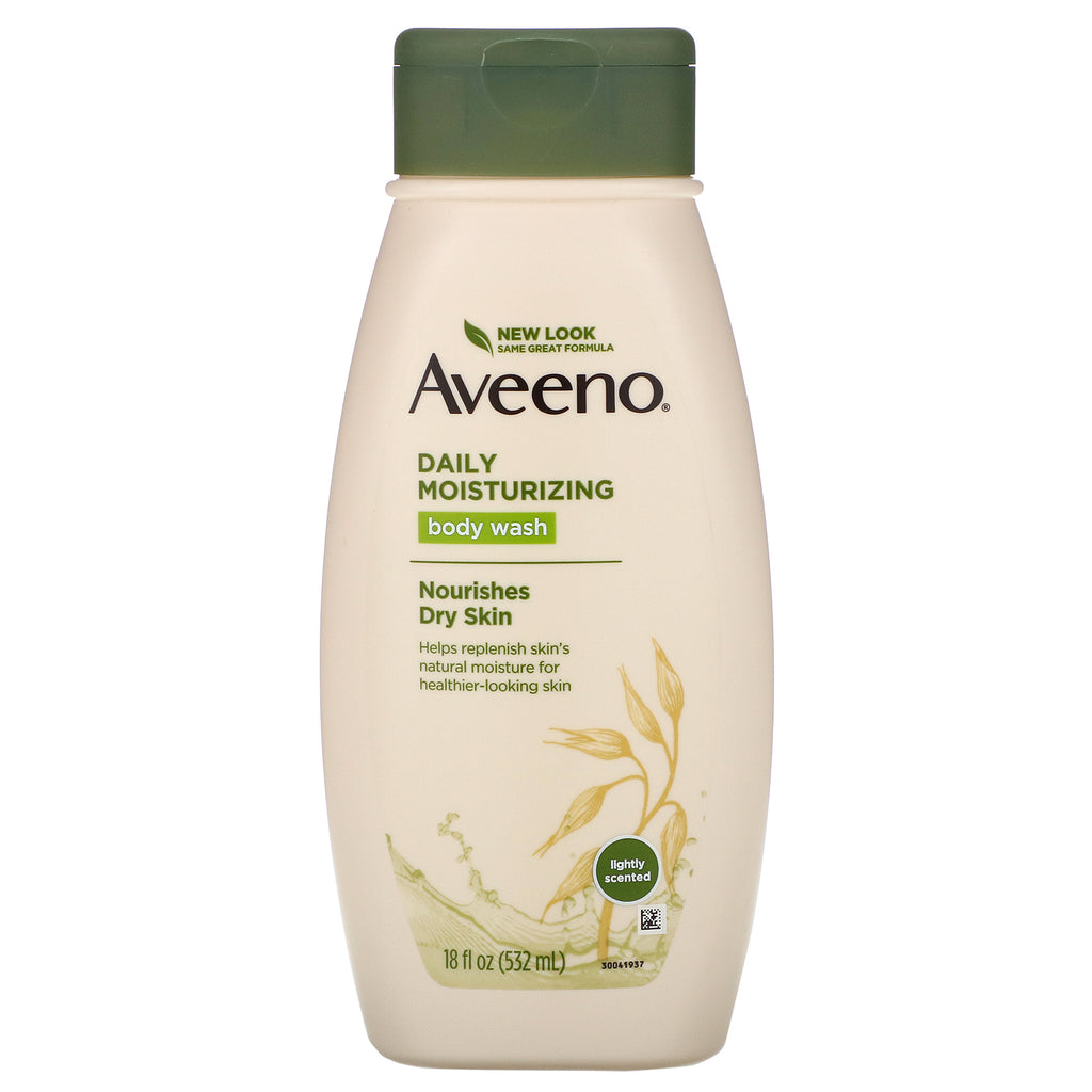 Aveeno, Active Naturals, Daily Moisturizing Body Wash, 18 fl oz (532 ml)