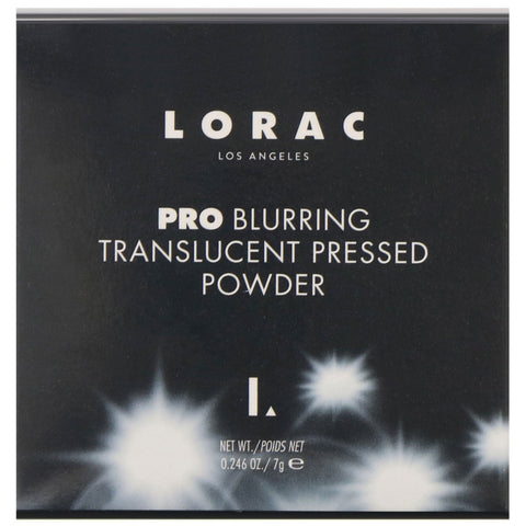 Lorac, Pro Blurring Translucent Pressed Powder, 0.246 oz (7 g)