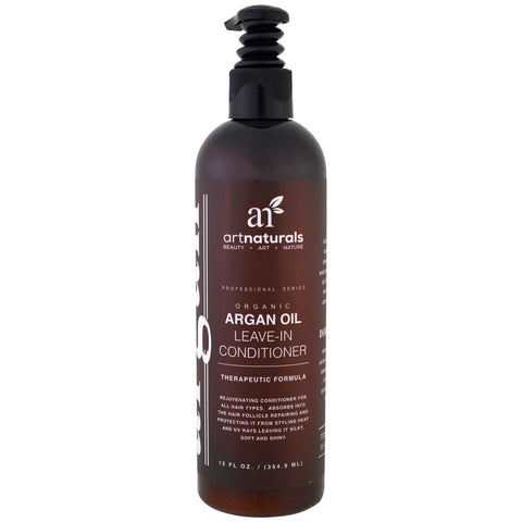 Artnaturals, Organic Argan Oil Leave-In Conditioner, Therapeutic Formula , 12 fl oz (354.9 ml)