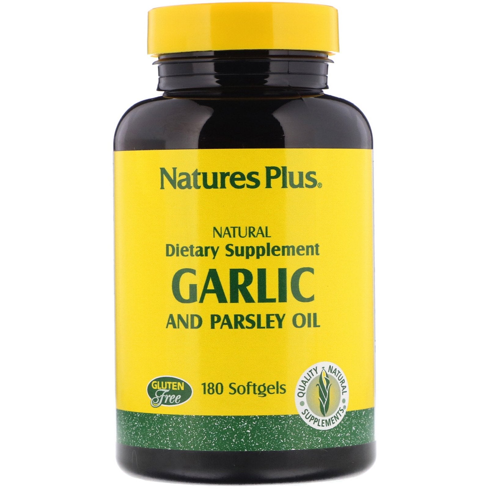Nature's Plus, Garlic and Parsley Oil, 180 Softgels